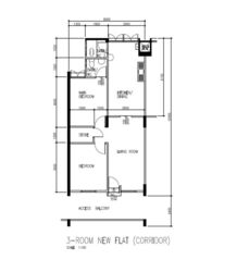 Blk 230 Ang Mo Kio Avenue 3 (Ang Mo Kio), HDB 3 Rooms #537723961